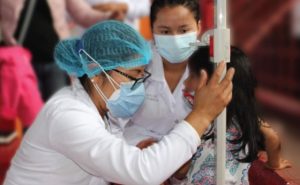En las Brigadas de Salud, realizadas en el Coliseo Municipal, más de 120 niños y niñas tanto de la zona urbana rural de la ciudad de Guaranda, fueron atendidos este martes 27 de octubre