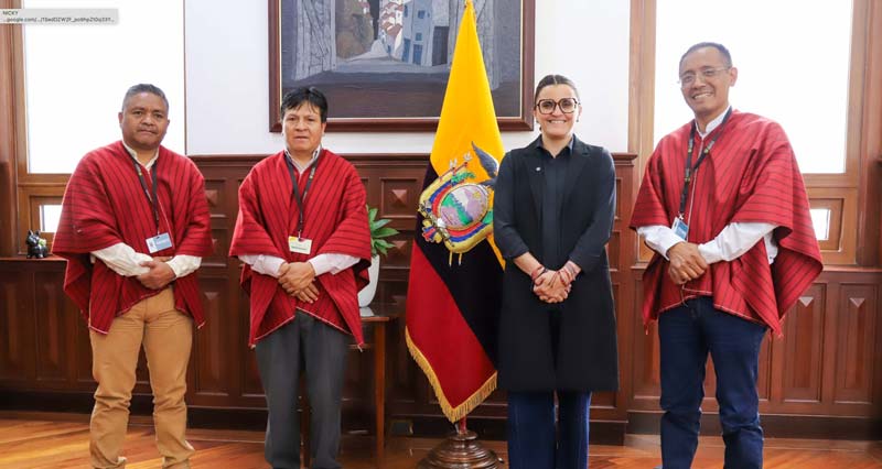Vicepresidenta María José Pinto representó al Ecuador en el Bicentenario de Independencia del Estado Plurinacional de Bolivia