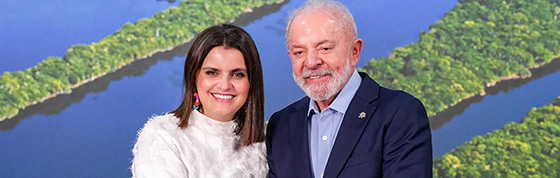 La vicepresidenta María José Pinto representa al país en la COP 30 en Brasil