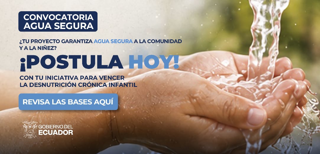 TU PROYECTO GARANTIZA AGUA SEGURA